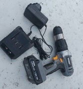 Wiertarko wkrętarka udar 18V TITAN 13W32 akumulator ladowarka skrzynka