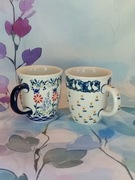 Kubek ceramiczny Mars Bolesławiec 300ml dwupak ceramika Bolesławiec  