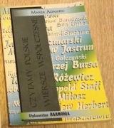 Czytamy polskie wiersze współczesne Marek Adamiec