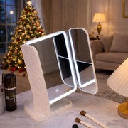 Luksusowe lustro LED do makijażu ze stojakiem plus GRATIS na szczęście 