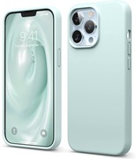 Etui z płynnego silikonu premium kompatybilne z iPhone 13 Pro (6,1") Mięta