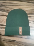 Śliczna czapka butelkowa zieleń