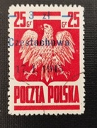 POLSKA Fi 349 Częstochowa Przesunięcie GWARANCJA Rocznik 1945
