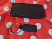 NOWY breloczek do kluczyków auta czarny mat samochodu kluczyka torebki