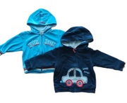 CHŁOPCZYK  2 bluzy na rozmiar 80/86cm