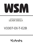 Instrukcja napraw silnik Kubota  V 3307 - DI - T - E 2 B PL