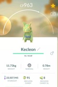 Konto Pokemon go z shiny Kecleon POKEMON GO 