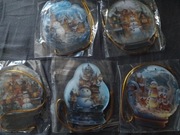 Ozdoby świąteczne choinkowe zestaw 5 szt 