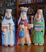 Trzej Królowie rzeźba ludowa 