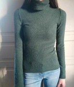 Sweter kaszmir Aqua
