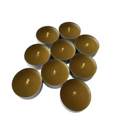Świeczki tealight 3.7 cm z wosku pszczelego 9 szt