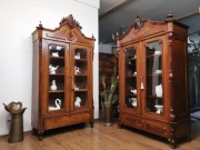 Śliczna ludwikowska witryna antyk 847/2025