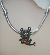 Charms zawieszka do bransoletki modułowej szczerbatek Jak wytresować smoka