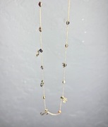 Złoty łańcuszek naszyjnik 585 celebrytka