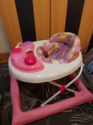 CHODZIK DLA DZIECI Z REGULACJĄ WYSOKOŚCI I ZABAWKĄ MUZYCZNĄ LED