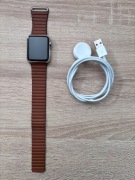 Smartwatch Apple Watch (1. generacji) A1554 42mm - stalowa koperta