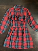 Sukienka kratka krata Reserved rozm 128