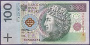 100 ZŁOTYCH 1994 BANKNOT SERIA ZASTĘPCZA YK