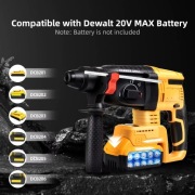 Młotowiertarka do baterii Dewalt 18-20v