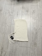 Czapka damska ala komin najmodniejszy model kolor kremowy nowy