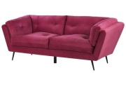 Elegancka welurowa sofa BURGUND