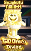 Spaghetti Tualetti Divine - 600m/s - Steal A Brainrot w Roblox