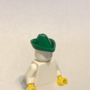LEGO czapka Forestmana zielona 88489 rycerz castle