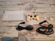 Biała konsola Playstation 2 + pad