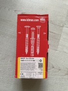 WKRĘTY CIESIELSKIE WKCP 8x120 TORX ŁEB TALERZOWY PODKŁADKOWY KLIMAS 50sztuk