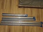 Linijka metalowa 100cm z podcięciem antypoślizgowa