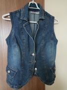 Kamizelka Jeansowa  Bonprix Rainbow r. 36 