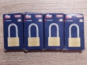 Zestaw 4 szt Kłódka Mosiężna Abus  60/50HB50