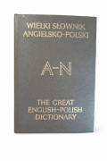 Wielki Slownik Angielsko Polski A N Jan Stanislawski 1977 twarda oprawa(107