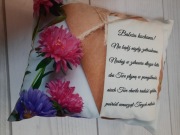 (nowa) Poduszka dla babci - prezent Handmade