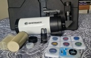 Teleskop luneta Bresser Mak Maksutow okular zoom statyw walizka Red Dot