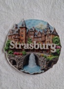 magnes na lodówkę Strasburg - Francja