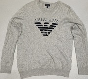 Wr) ARMANI JEANS oryginalny sweter męski Roz.L