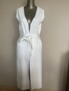 COS kremowa biała narzuta kamizelka gruba mięsista XSoversize , S M L 