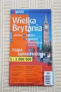 Wielka Brytania - mapa samochodowa 1 : 1 000 000 wyd. Demart