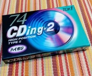 TDK CDING 2   74 min. Japońskie wydanie.