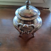 Cukiernica srebro Francja 