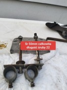 Uchwyty mocujące do rur z obejmą 50 mm