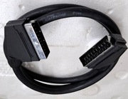 Przewód  eurozłącze - scart eurozłącze kabel 100 cm + Drugi przewód gratis