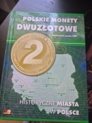 Klaser do monet okolicznościowych 2zł + 7 monet historyczne miasta w Pol.