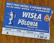 Wisła Kraków - Polonia Warszawa - 04.05.2000