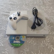 Xbox One S 1TB – konsola z napędem (sprawna, pad Series X/S, Sims 4)