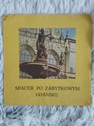 Gdańsk plan zabytków mapa lata 70