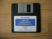 Dyskietka - ATAPI - DVD device Driver for Dos/Windows 3.1