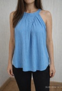 Elegancki top baby blue xl 