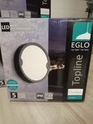 Lampa LED Eglo czarna IP44